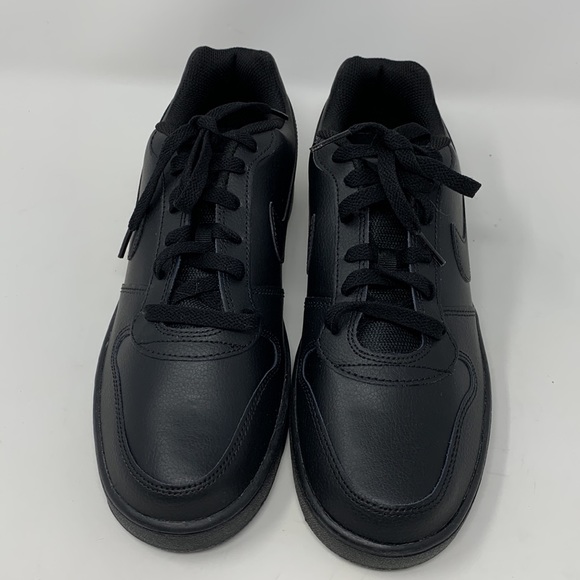 NWOT Nike Mens Ebernon Low Black Shoes - Picture 2 of 7